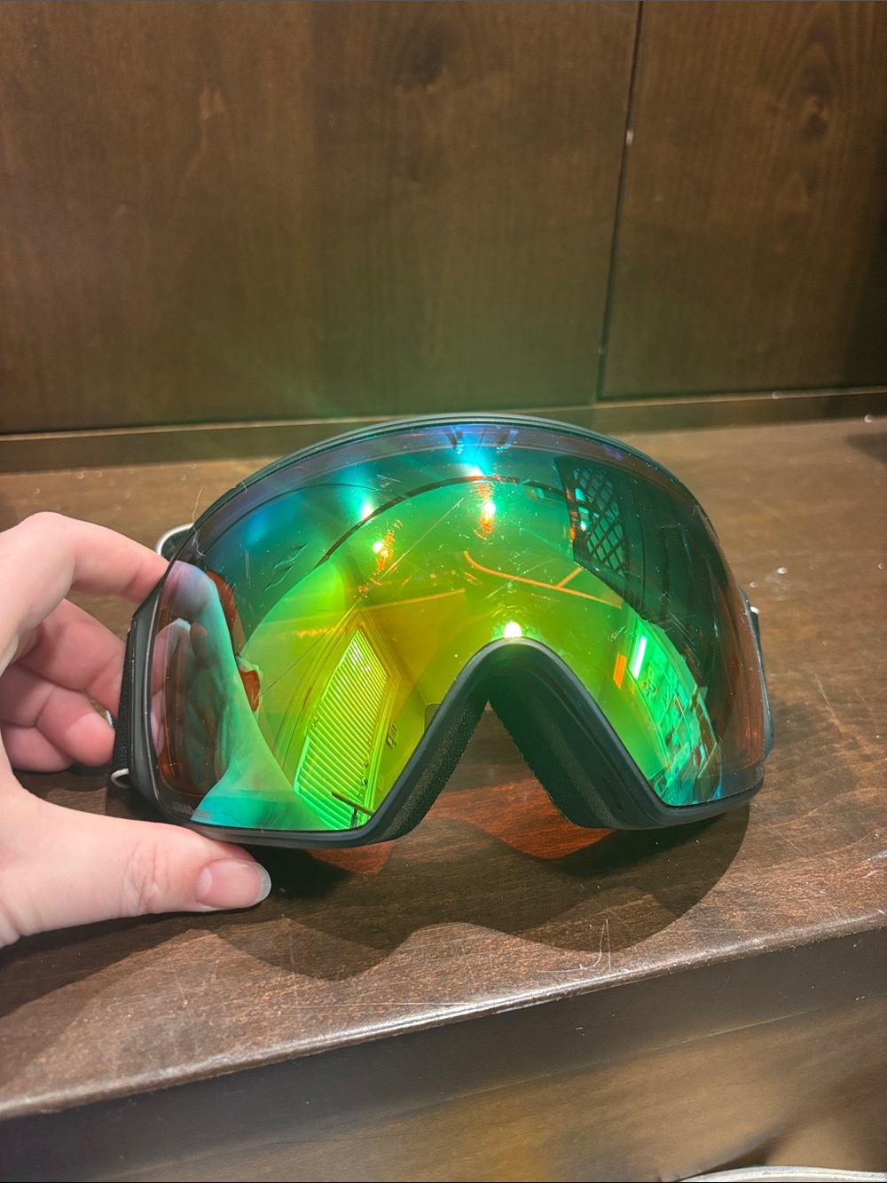 Anon M4 Mirrored Green Ski Goggles